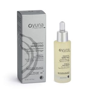 sérum facial ecológico con prebióticos